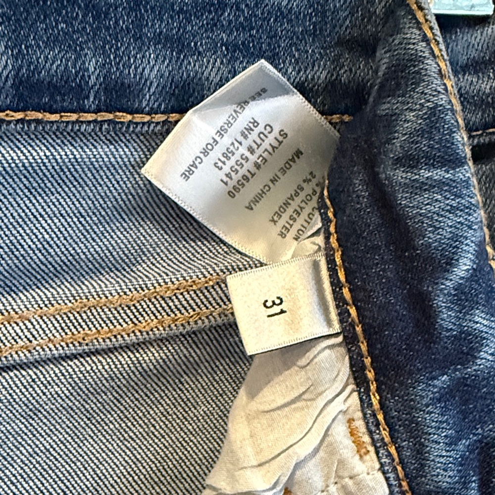 VERVET BY FLYING MONKEY Straight Leg Blue Jeans - Picture 3 of 4